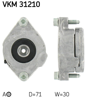 SKF VKM31210_SKF Feszítőkar, hosszbordásszíj